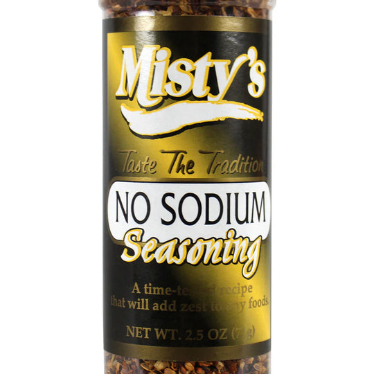 Misty's No Sodium Seasoning container on a white background