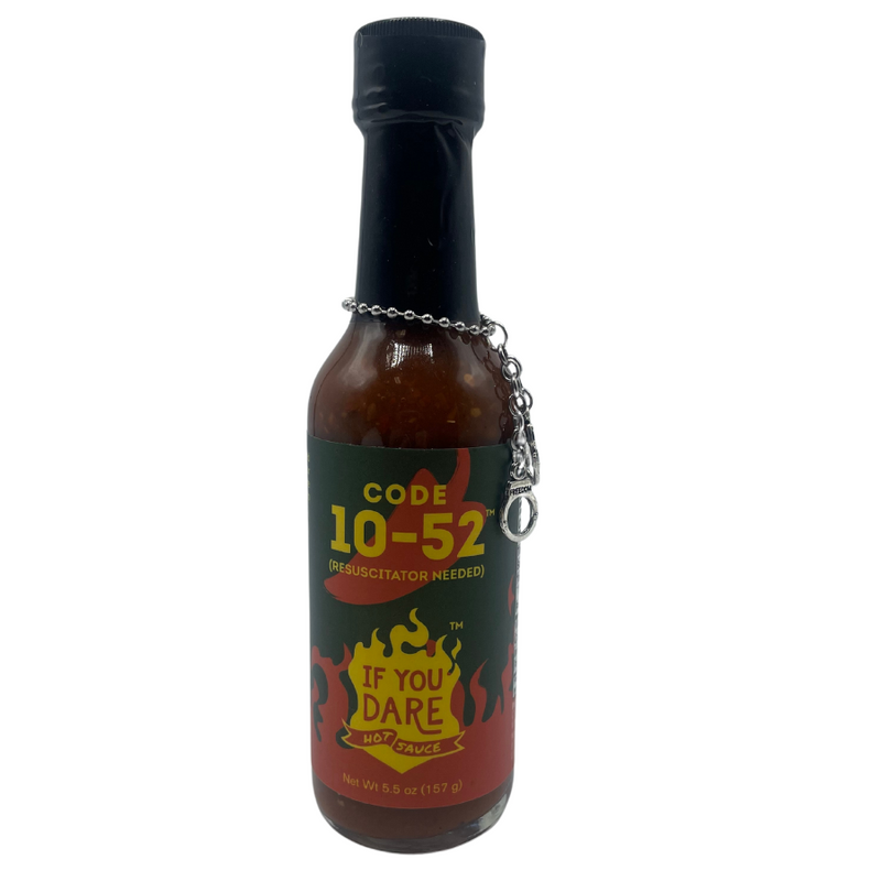 Hot Sauce | Code 10-52 | Resuscitator Needed | 6 Pack | 5.5 oz. | Extreme Heat | Endless Possibilities | Flavor-Filled Punch | Spice Lovers | Adds A Burst of Heat To All Meals | Shipping Included