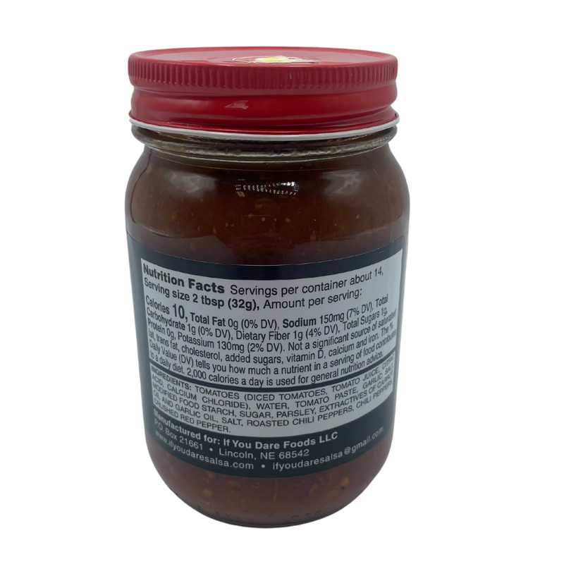 Spicy Salsa | Fire In The Hole | 15.5 oz. | Single Jar | Packed with Heat | Perfect for Spice Lovers | Pairs Well With Tortilla Chips, Grilled Meats, Baked Potatoes, and More | Try on Pizza and Mac &
