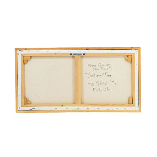 Wooden picture frame with glass on a white background