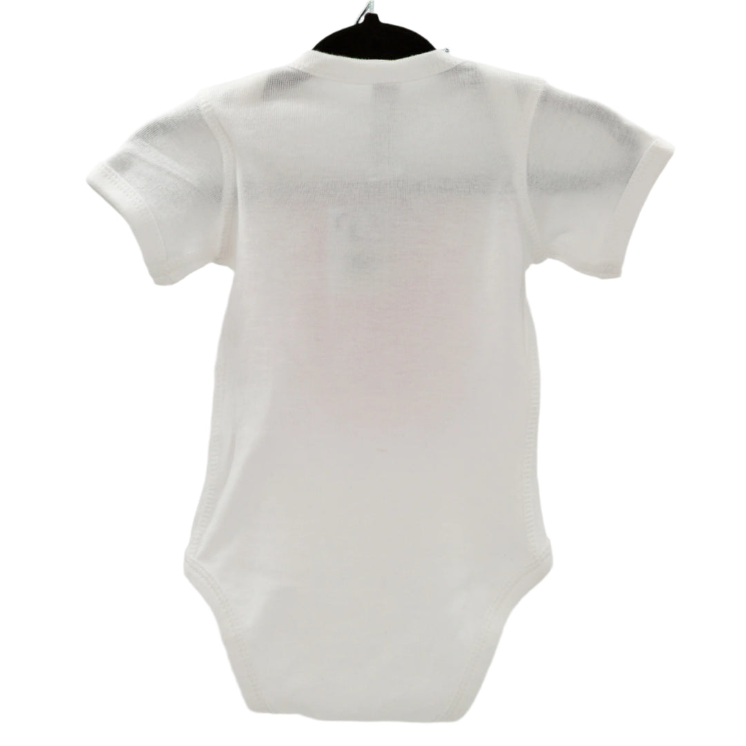 Nebraska Smiley | White and Red Design | Infant & Toddler Sizes | Pretty & Fabulous