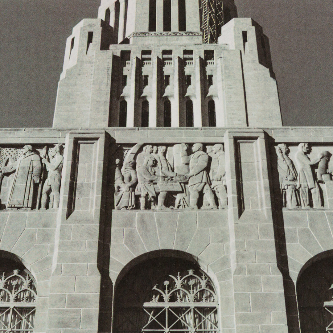 In Beauty I Walk Nebraska Capital Postcard | 8 x 6 in | Sietsma Publishing