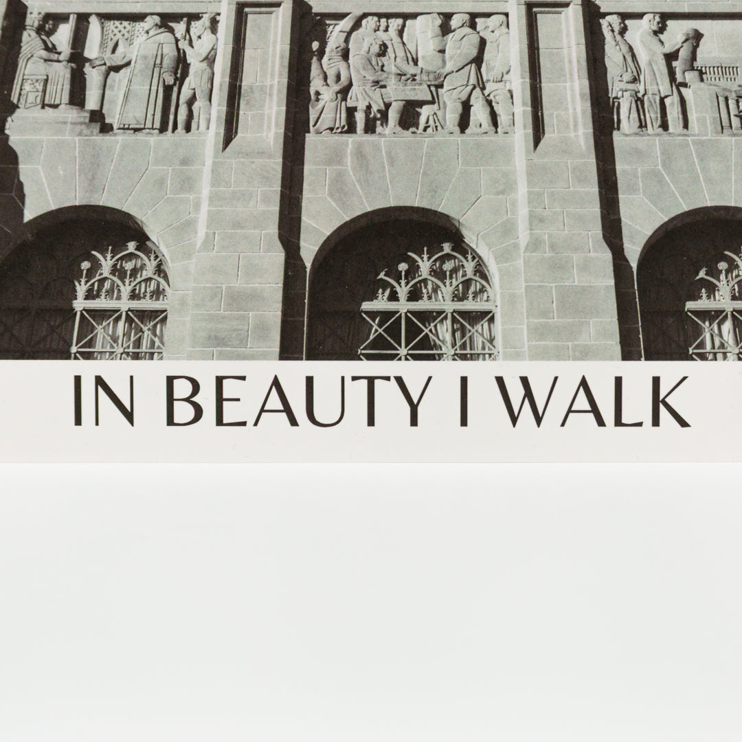In Beauty I Walk Nebraska Capital Postcard | 8 x 6 in | Sietsma Publishing