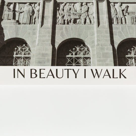 In Beauty I Walk Nebraska Capital Postcard | 8 x 6 in | Sietsma Publishing