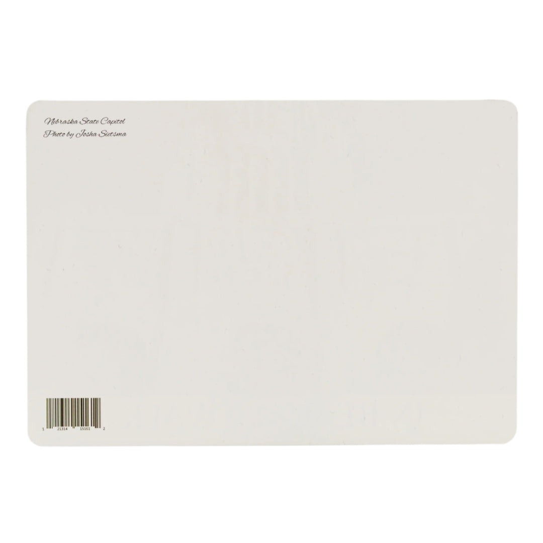 In Beauty I Walk Nebraska Capital Postcard | 8 x 6 in | Sietsma Publishing