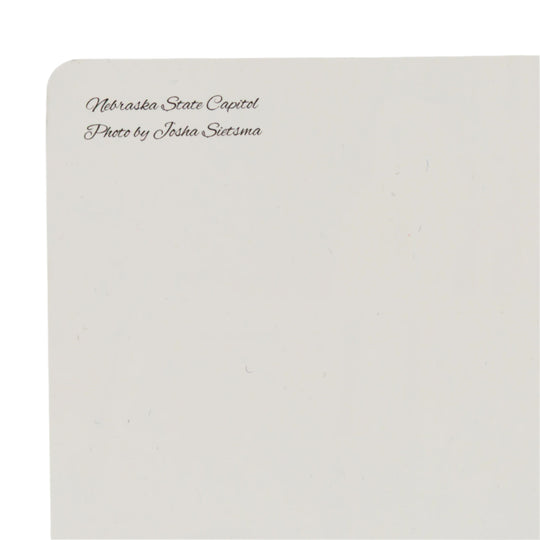 In Beauty I Walk Nebraska Capital Postcard | 8 x 6 in | Sietsma Publishing