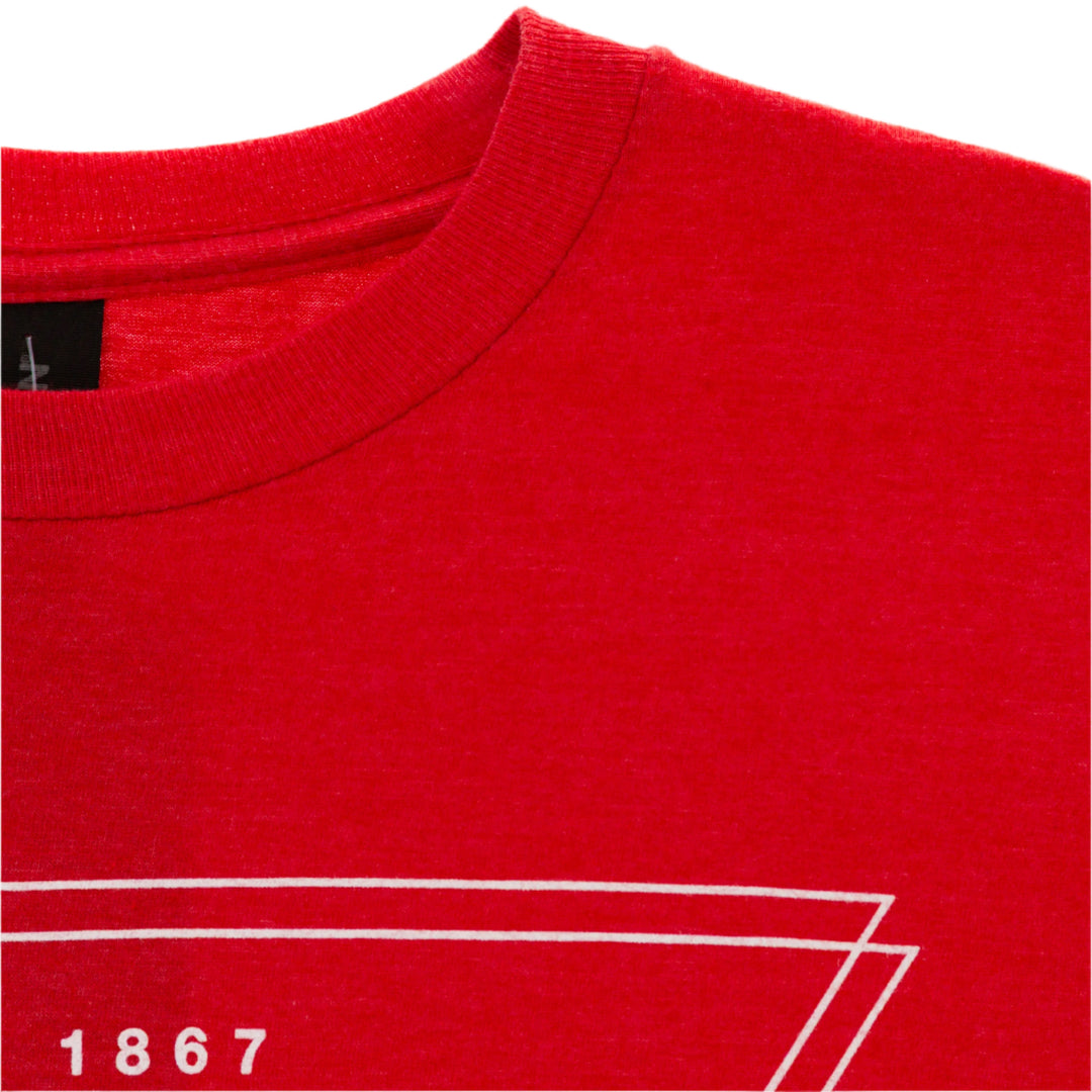 NE Cornhusker State Triangle Est 1867 T-Shirt | Small Town Famous