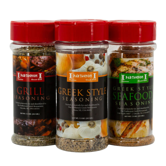 Greek Style Seasoning Bundle | 7.5 oz Bottles | The Parthenon Catering