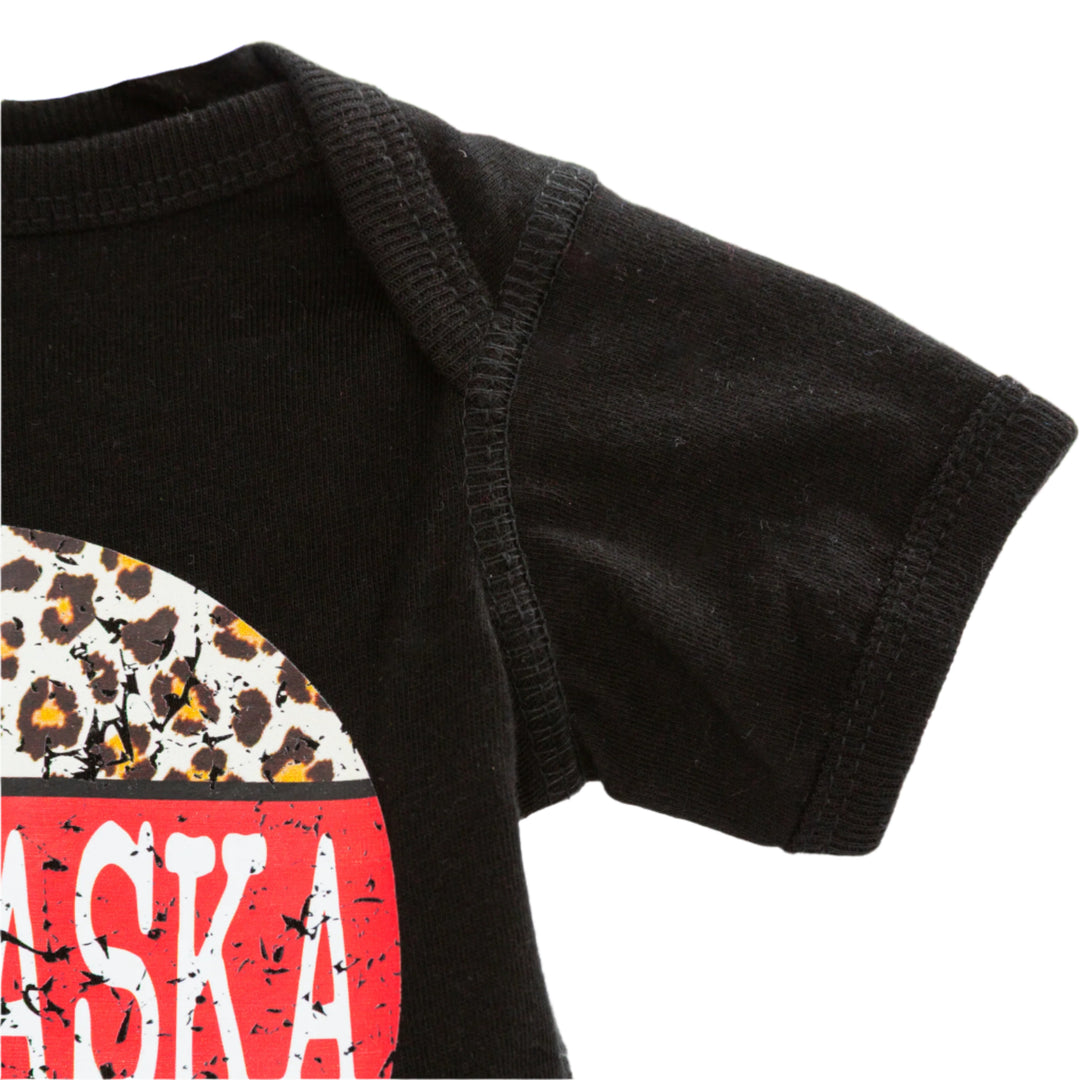 NE Leopard Onesie | Infant and Youth Sizes | Pretty & Fabulous