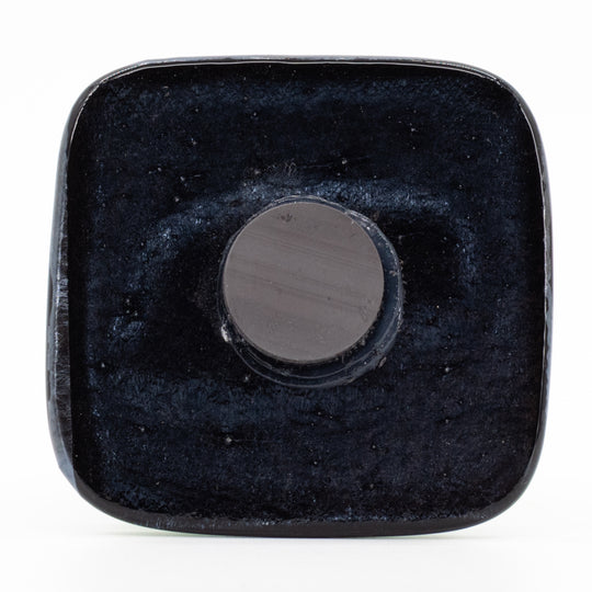 Glass Nebraska State Magnet | Black & Green | Springfield Artworks