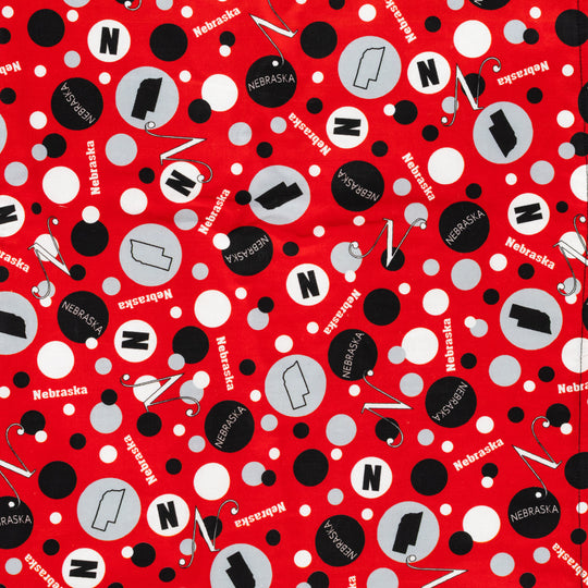 Placemat | Nebraska Design | Lori's Specialty Designs