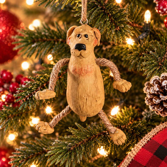 Yellow Lab Ornament