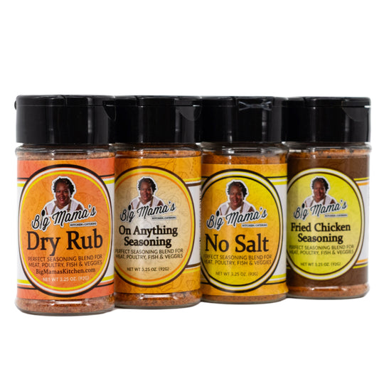 Big Mama's Seasoning Set | 4 Pack Collection | Big Mama's Kitchen & Catering