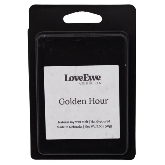 Golden Hour Scented Wax Melt | 2.5 oz | Love Ewe Candle Company