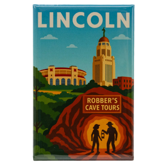 Lincoln Robber's Cave Magnet | Robber's Cave