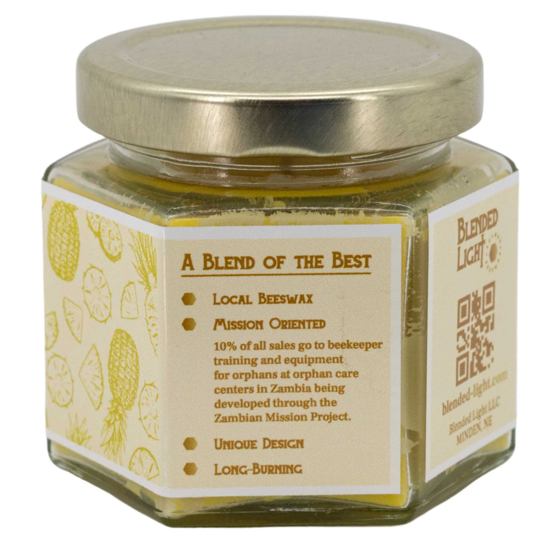 Piña Colada Scented Candle | Multiple Sizes | Blended Light