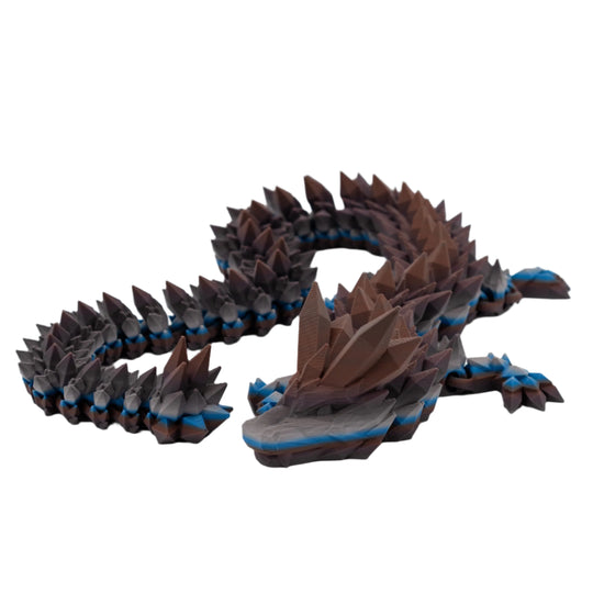 3D Printed Crystal Dragon | Multiple Colors | Black Sheep Productions LLC