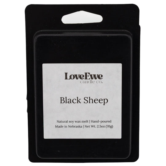 Black Sheep Scented Wax Melt | 2.5 oz | Love Ewe Candle Company