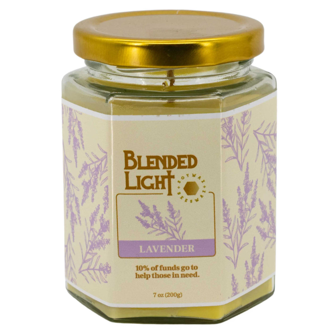 Lavender Scented Candle | Multiple Sizes | Blended Light