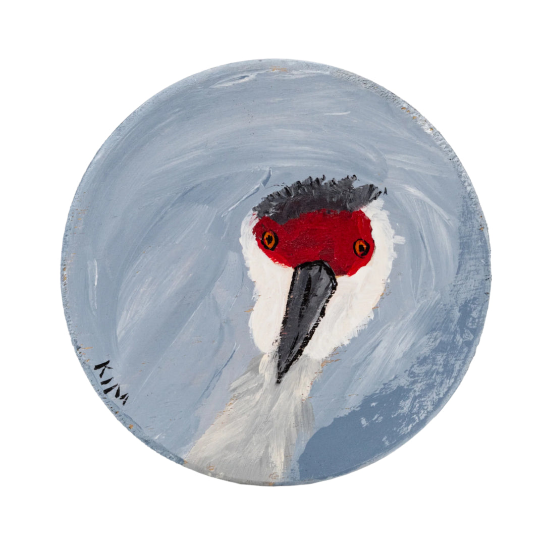 Sandhill Crane Coasters | Wildlife Collection | The Painted Attic