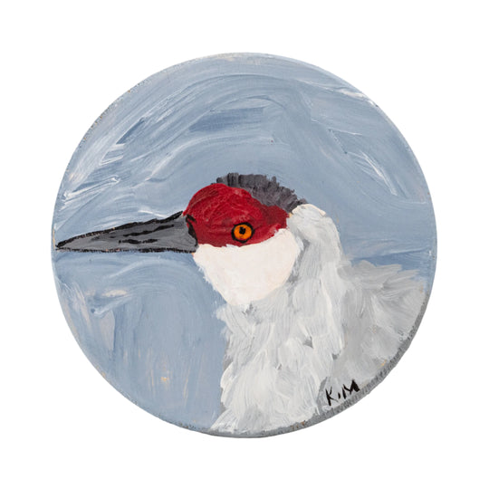 Sandhill Crane Coasters | Wildlife Collection | The Painted Attic