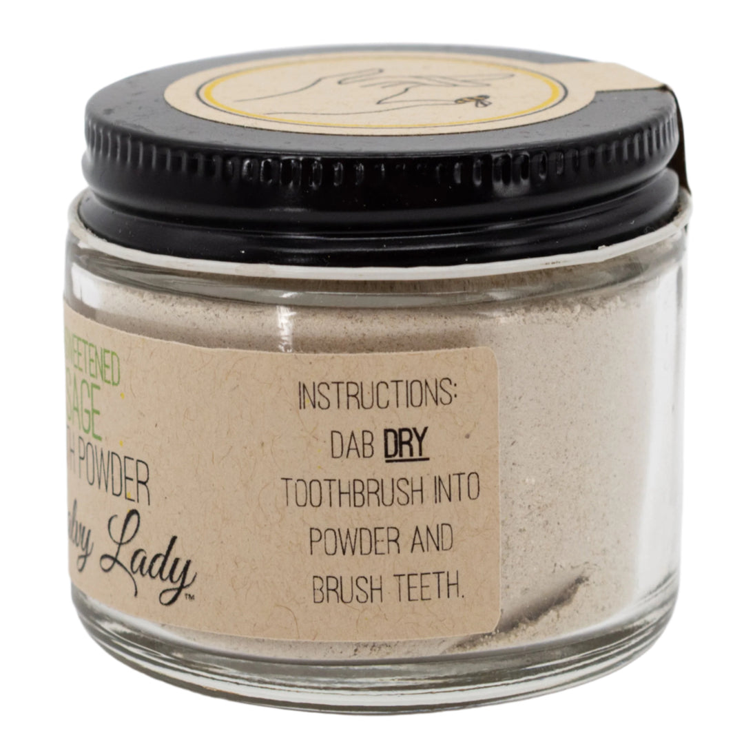 Tooth Powder | 2 oz | Multiple Flavors | Fluoride Free | The Salvy Lady