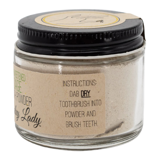 Tooth Powder | 2 oz | Multiple Flavors | Fluoride Free | The Salvy Lady