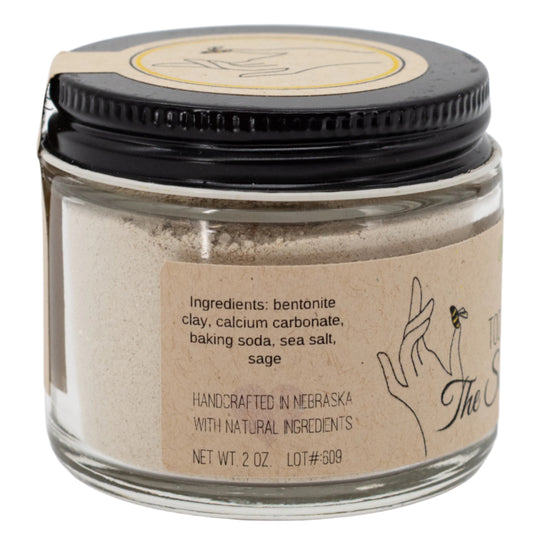 Tooth Powder | 2 oz | Multiple Flavors | Fluoride Free | The Salvy Lady