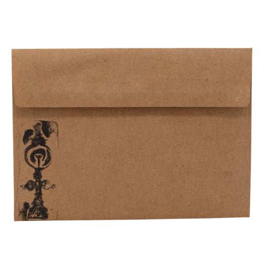 Vintage Junk Journal Card & Envelope Set | 5" x 7" | The Painted Attic