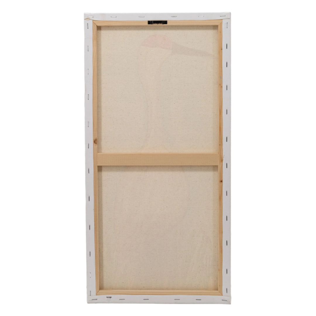 Crane Painting with Blue Sky | 24" x 12.5" | Wildlife Collection