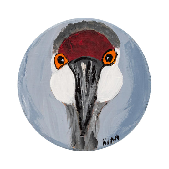 Sandhill Crane Coasters | Wildlife Collection | The Painted Attic