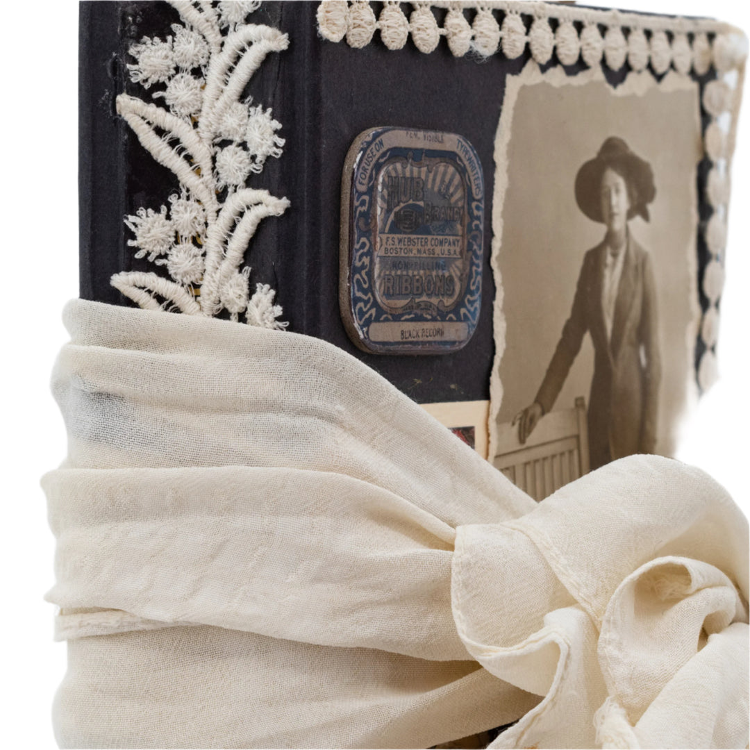 Vintage Treasures Junk Journal | 43 Page Keepsake of Antique Charm | The Painted Attic