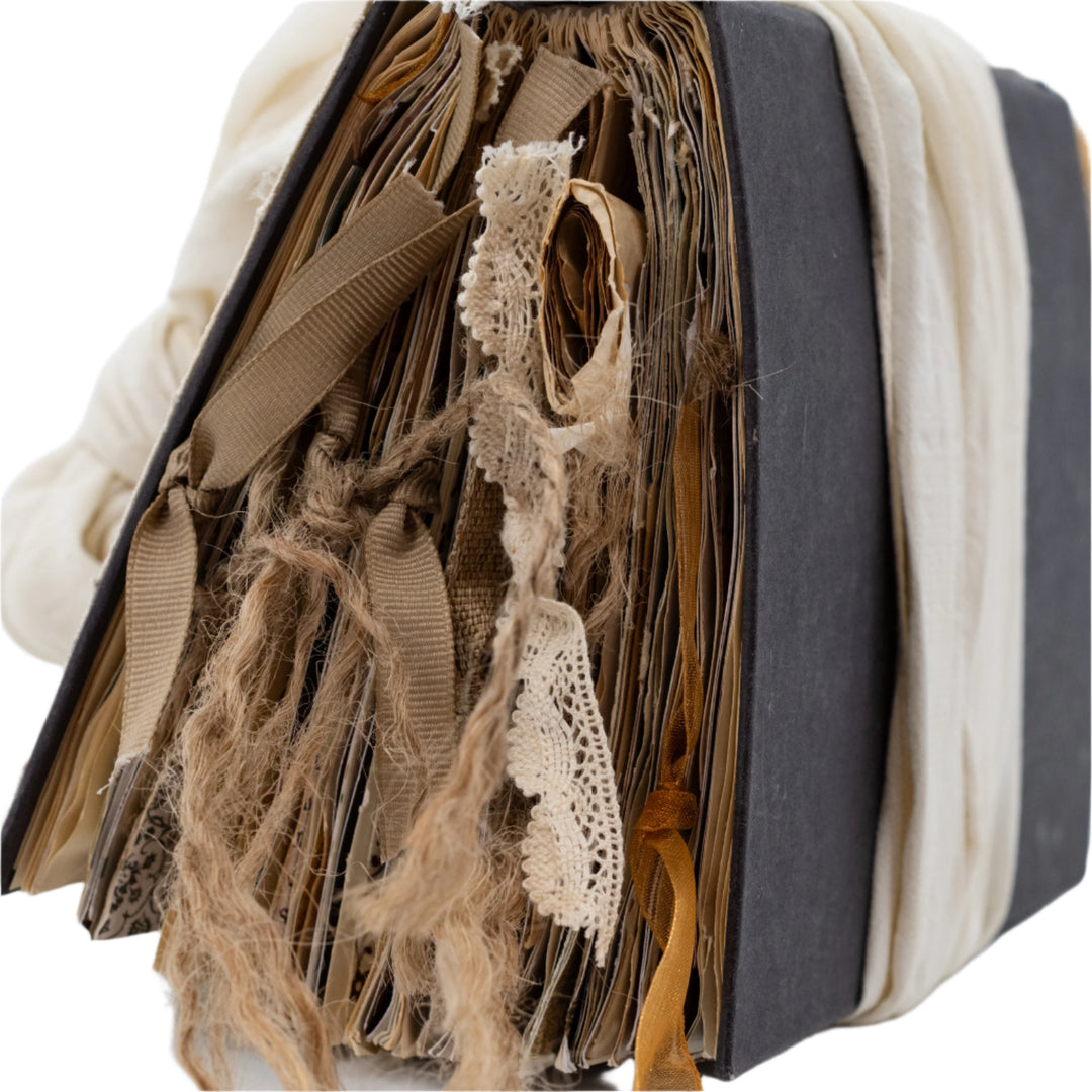 Vintage Treasures Junk Journal | 43 Page Keepsake of Antique Charm | The Painted Attic