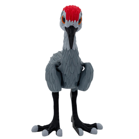 3D Printed Sandhill Crane | Black Sheep Productions LLC
