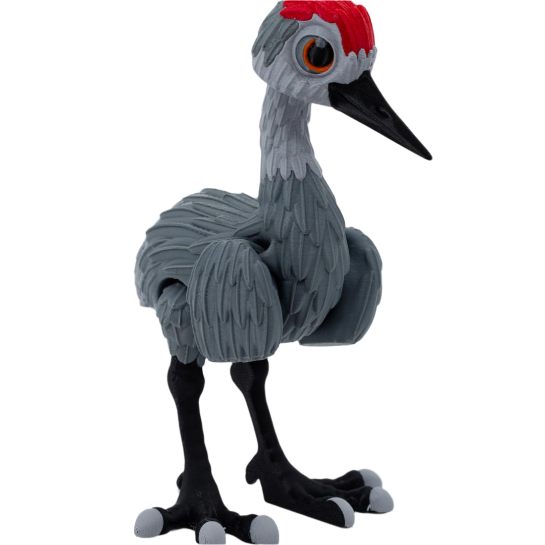 3D Printed Sandhill Crane | Black Sheep Productions LLC