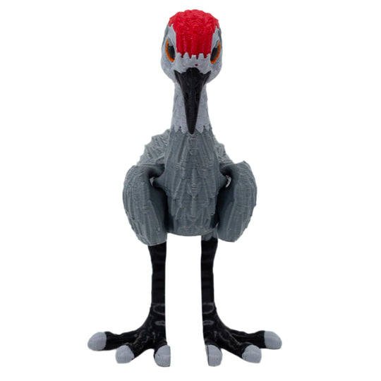 3D Printed Sandhill Crane | Black Sheep Productions LLC