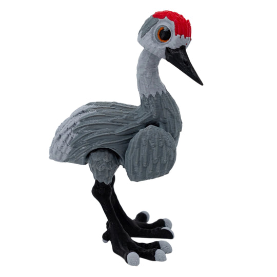 3D Printed Sandhill Crane | Black Sheep Productions LLC