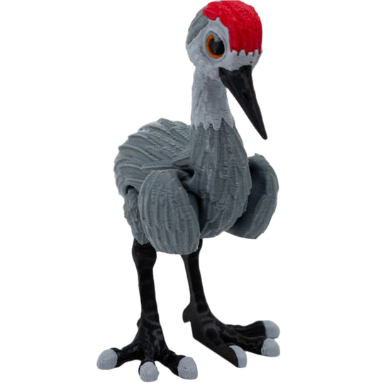 3D Printed Sandhill Crane | Black Sheep Productions LLC