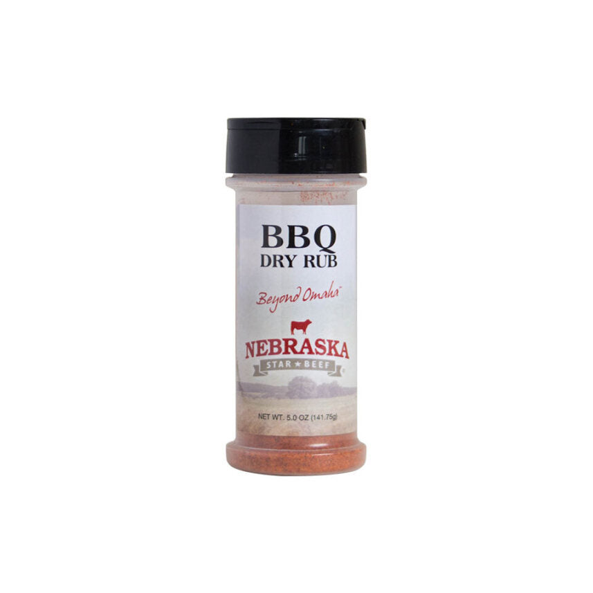 BBQ Dry Rub | 5 oz. Bottle | Pack of 3 | Big, Bold BBQ Flavor | Hickory & Smokey | Made in Holdrege, NE | Nebraska Star Beef