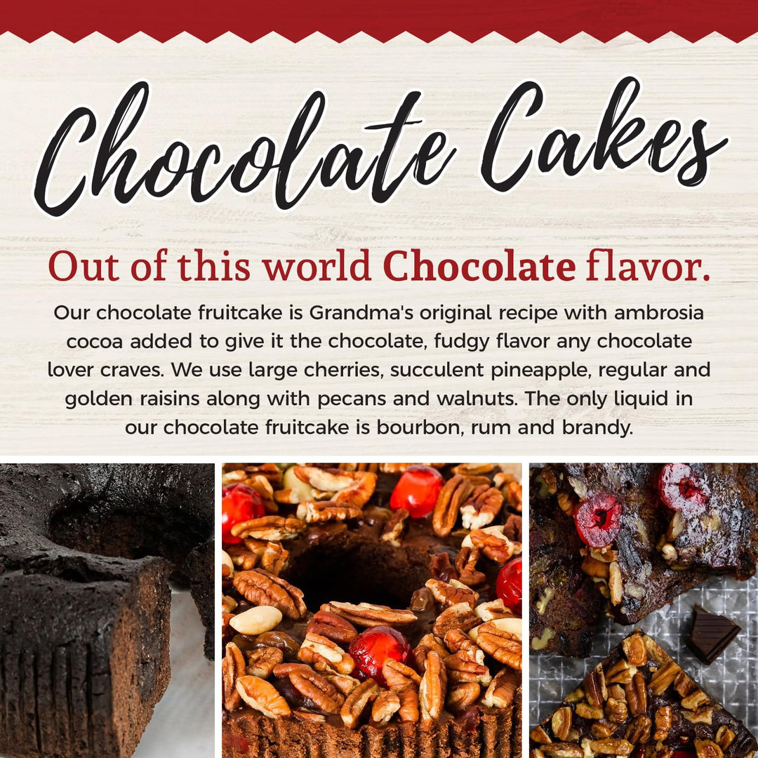 Premium Chocolate Rum Cake Ring | 1 lb | Beatrice Bakery