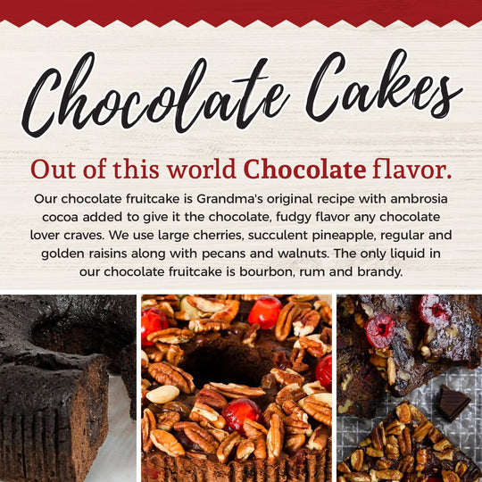 Premium Chocolate Rum Cake Ring | 1 lb | Beatrice Bakery