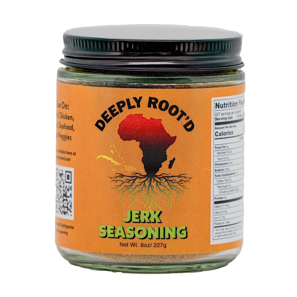 Jerk Seasoning | Pack of 3 | 8 oz | Caribbean Flair | Made in Lincoln, NE | Deeply Root'd