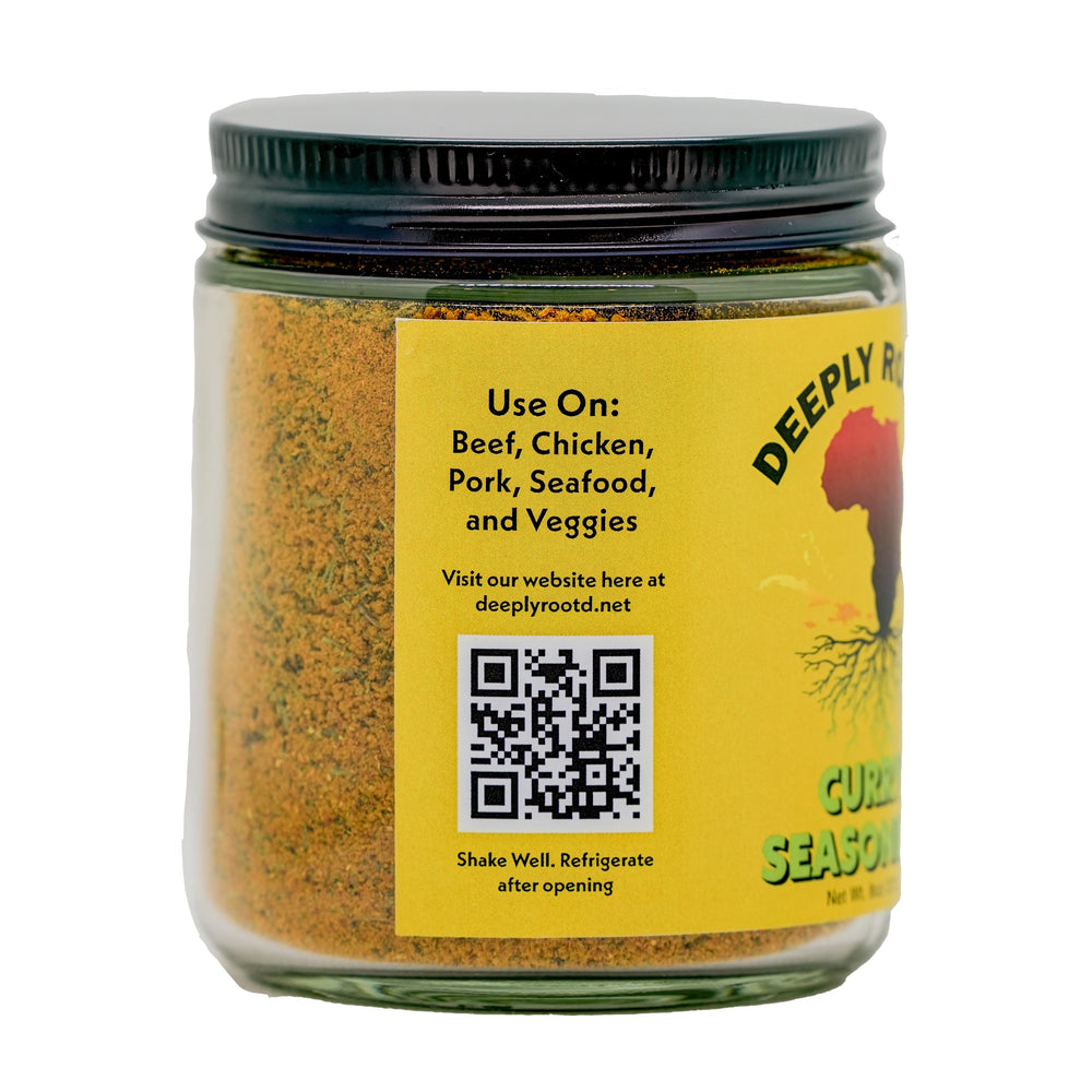 Curry Seasoning | 8 oz | Infuses Depth & Complexity | Made in Lincoln, NE | Deeply Root'd