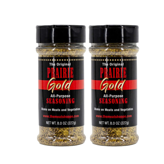 Original Prairie Gold Seasoning | Pack of 2 | 8 oz | Gluten Free | The Meat Shoppe