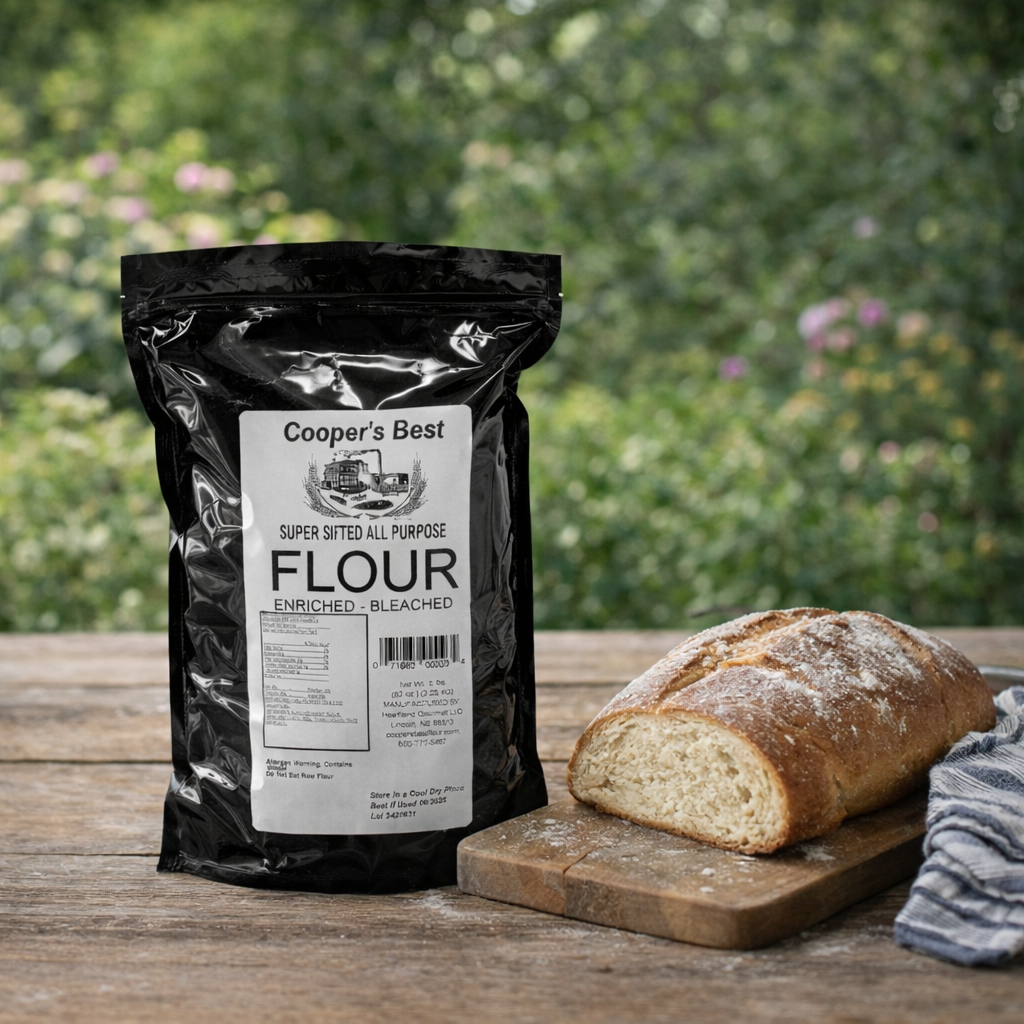 Cooper's Best Premium Sifted All Purpose Flour | 5 lb | Cooper's Best Flour