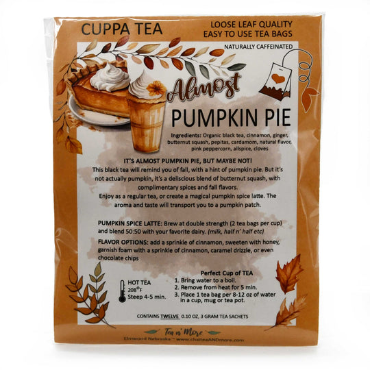 Almost Pumpkin Pie Tea Kit | Tea n More