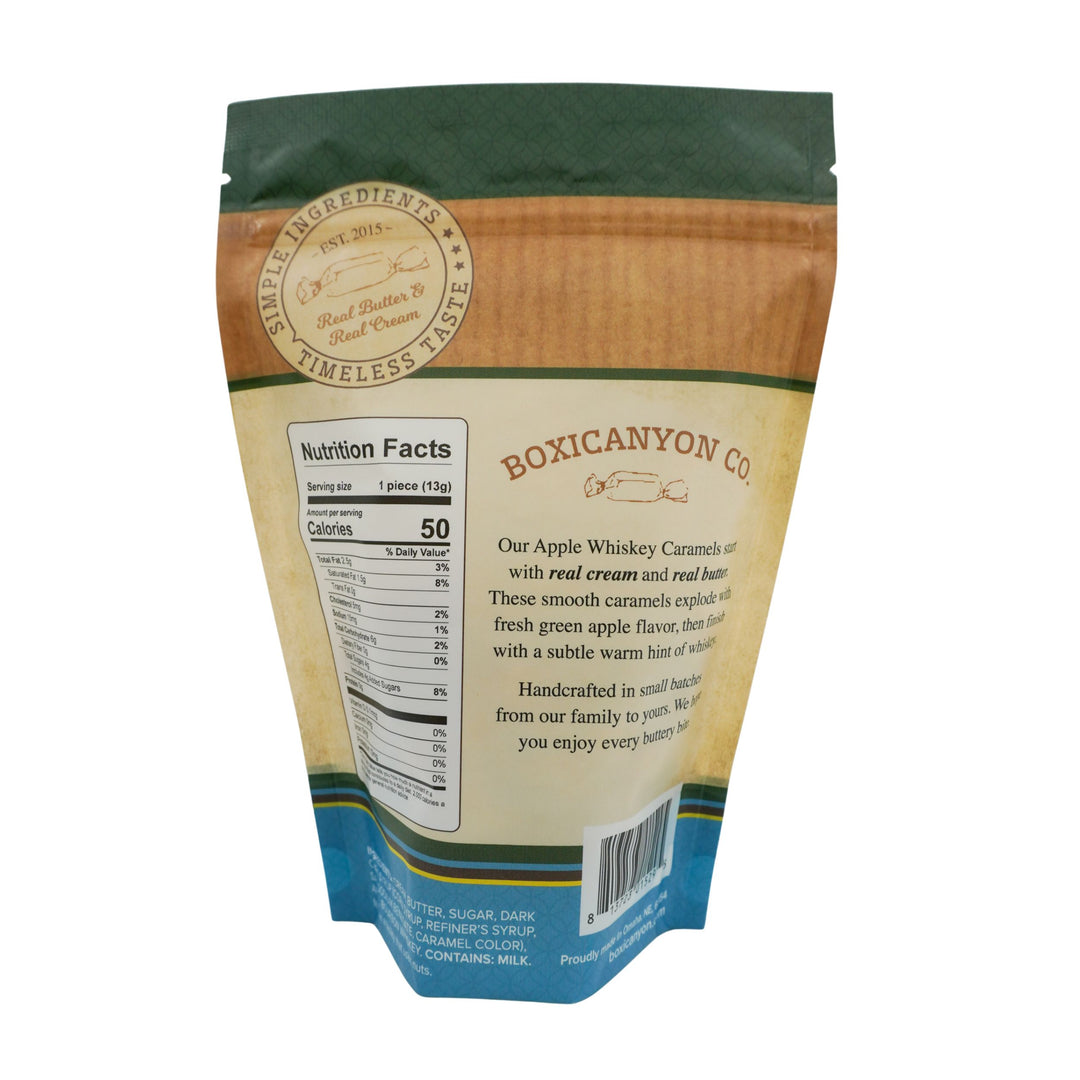 Apple Whisky Caramels | Pack of 2 | 12 Caramels Each | Boxicanyon Caramels