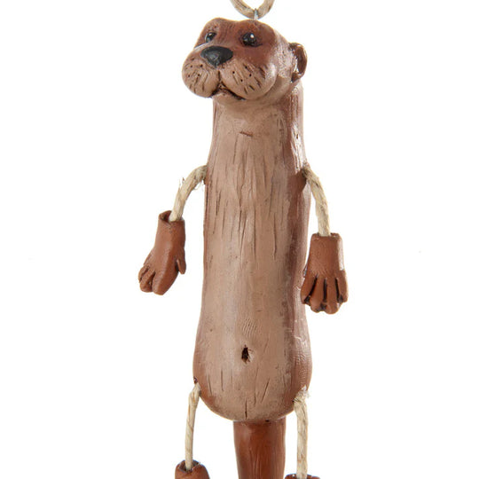 Otter Ornament | Add A Fun, Wildlife Touch To Your Christmas Tree | Made To Last | Designed in Lincoln, NE | Bert Anderson Collection