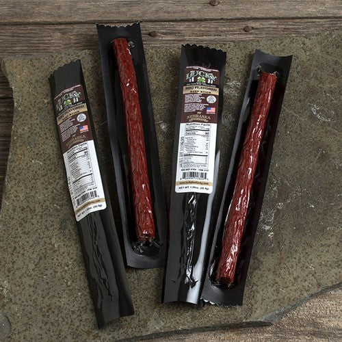 BBQ Beef Stick | 1.25 oz. | Delicious Medley Of Beef, Smoke, & Seasoning | No Artificial Ingredients | All Natural Angus Beef | High Protein Snack | Single Source, Hand Selected Cattle | Nebraska Beef | 6 Pack | Shipping Included