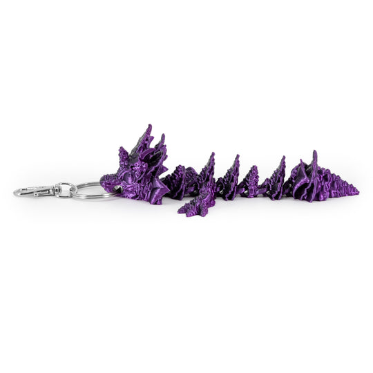 3D Printed Keychain | Dragon Figurine | Many Vibrant Colors | Backpack Bling | Made in Holdrege, NE | Black Sheep Productions LLC